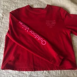 Outdoor Voices Long Sleeve/Sweatshirt